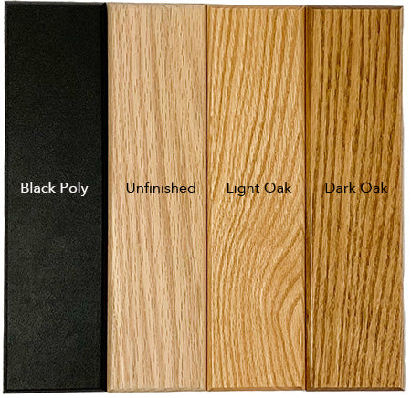 Single Gun Oak Wall Rack